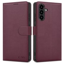 Tech-Protect Brieftaschenhülle für Samsung Galaxy A27 5G – Burgunderrot