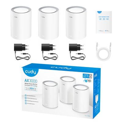 2. Cuddy AX3000 Wi-Fi 6 Mesh 2.5G Lösung