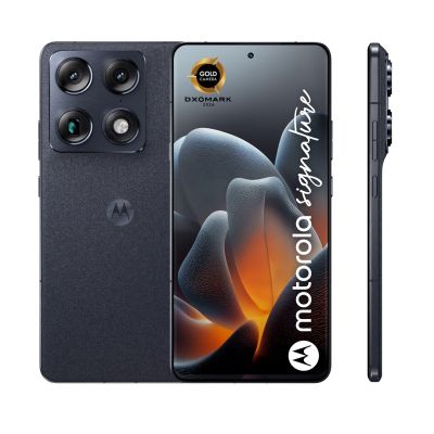 4. Motorola Signature 17,2 cm (6,78 Zoll) Dual-SIM Android 16.0 5G USB Typ-C 16 GB 512 GB 5200 mAh Dunkelblau