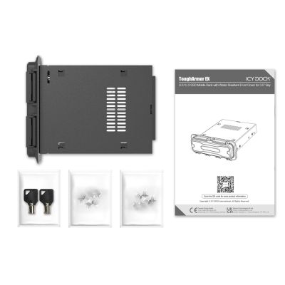 2. We-Ra. IcyDock 15-mm-U.2/U3-SSD-Wechselrahmen für 3,5-Zoll-Schacht WP