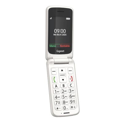 Gigaset GL595 7,11 cm (2,8") 114 g Weiß Telefon für Senioren