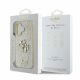 4. Guess Fixed Glitter Big 4G Hülle für iPhone 16 – Gold