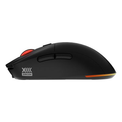 10. GENESIS Zircon XIII Gaming-Maus, beidhändig, RF Wireless + USB Typ-C, optisch, 26000 DPI