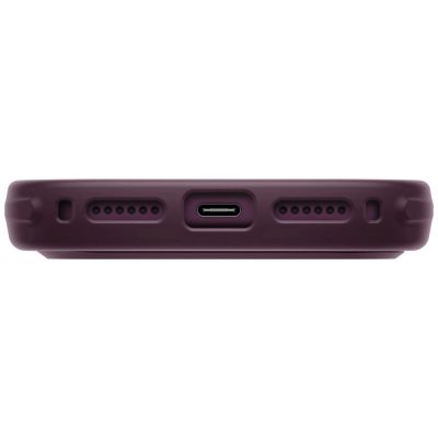 4. Uniq Veren Magclick Ladehülle für iPhone 18 Pro Max / 17 Pro Max – bordeauxrot