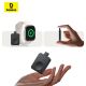 8. Baseus MagPro 2,5W magnetisches induktives Ladegerät für Apple Watch - Schwarz