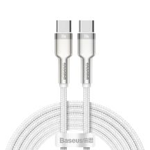 Baseus Cafule Metall-Netzteil 100W USB-C – USB-C-Kabel 2 m – Weiß