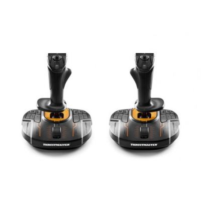 Thrustmaster T.16000M FCS SPACE SIM DUO Schwarz, Orange USB Joystick Analog/Digital PC