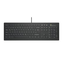 Active Key AK-C8100 Medizinische Tastatur USB QWERTZ Deutsch Schwarz