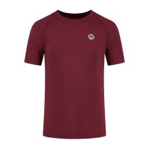 Rogelli ESSENTIAL bordeauxrotes Laufshirt Größe L