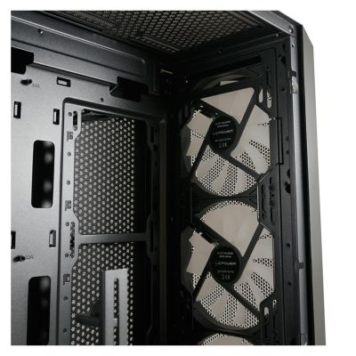 19. LC-Power Gaming 804B – Midi-Tower – PC-Gehäuse – ATX – Micro-ATX – Mini-ITX – Metall – Kunststoff – Gehärtetes Glas – 16 cm