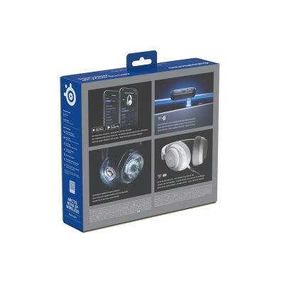 17. Steelseries Arctis Nova 3P Wireless für Playstation-Kopfhörer, Weiß