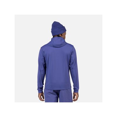 3. ROSSIGNOL Herren Midlayer Stretch-Hoodie Blau