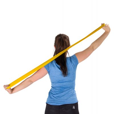 8. VIRTUFIT PRO FITNESS-GUMMIBAND POWER BAND MITTEL GELB