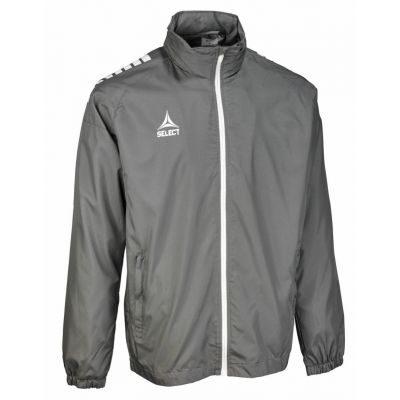 2. SELECT Spanien graue Fußball-Trainingsjacke mit Reißverschluss