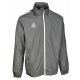 2. SELECT Spanien graue Fußball-Trainingsjacke mit Reißverschluss