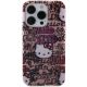 3. Hello Kitty IML Tags Graffiti Hülle für iPhone 14 Pro – Rosa