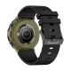 7. Gravity GT21-7 Smartwatch + Schwarzes Silikonarmband