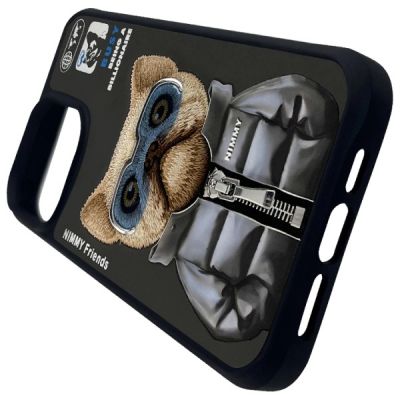 8. Nimmy Cool&Cute 2.0 Hülle für iPhone 15 Pro - Schwarz