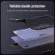 17. Nillkin Bumper Leather Case Pro Hülle für Samsung Galaxy Tab S9+ – Schwarz
