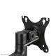 7. Neomounts DS60-425BL2 Monitorhalterung/Ständer 68,6 cm (27") Schreibtisch Schwarz