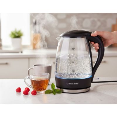 8. Esperanza Salto Angel EKK011K Wasserkocher (2200W 1,7l; schwarz)