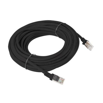 2. Lanberg UTP-Patchkabel PCU6-10CC-1000-BK (RJ45 – RJ45; 10 m; UTP; Kat. 6; schwarz)