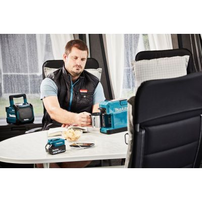 11. Akkumulatoren kavos virimo Gerät Makita DCM501Z (be akkumuliatoriaus ir pakrovejo) CXT/LXT