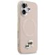 4. Karl Lagerfeld Karl & Choupette Pins MagSafe Case für iPhone 17 Pink