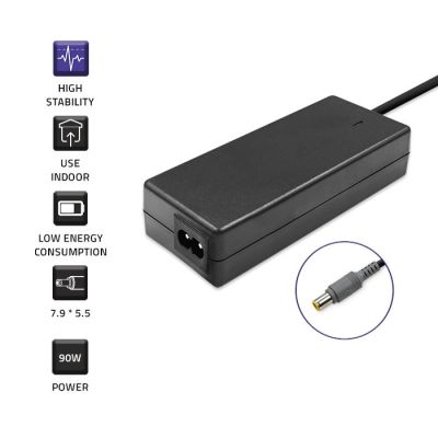 3. Qoltec 50093.90W Netzteil für IBM, Lenovo Notebooks (20 V; 4,5 A; 90 W; 7,9 mm x 5,5 mm)