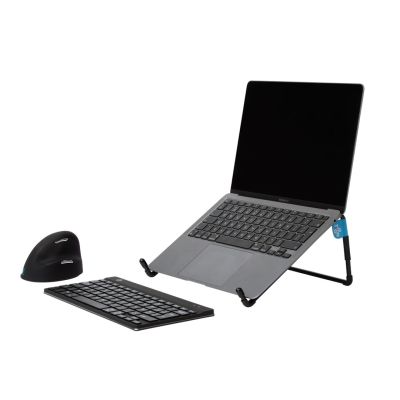 4. R-Go Tools R-Go Laptopständer 10"-22" Max. 5 kg Stahl Reise-Juodas