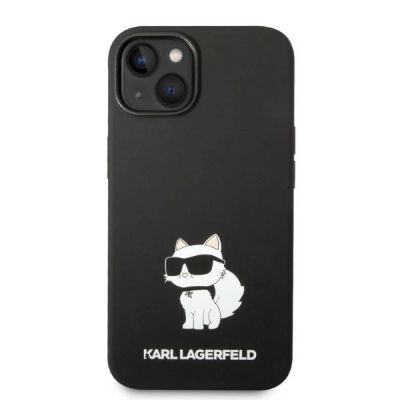 3. Karl Lagerfeld KLHMP14MSNCHBCK iPhone 14 Plus 6.7" Hardcase schwarz/schwarz Silikon Choupette MagSafe