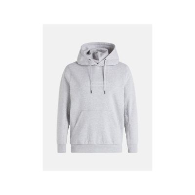Graues Sweatshirt Peak Performance M Ease Hood Mel