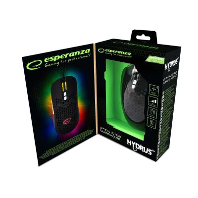 8. ESPERANZA 7D KABELGEBUNDENE MAUS FÜR GAMER HYDRUS EGM702