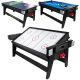 4-IN-1 MULTIGAMING-TISCH: BILLARD-TISCH, TENNISANSCHLUSS, ESSTISCH 189 x 94,1 x 81,3 cm ENERO