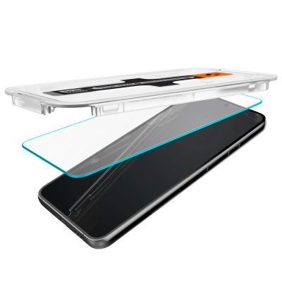 6. Spigen Glas.tR EZ Fit gehärtetes Glas für Samsung Galaxy S23 - 2 Stk.