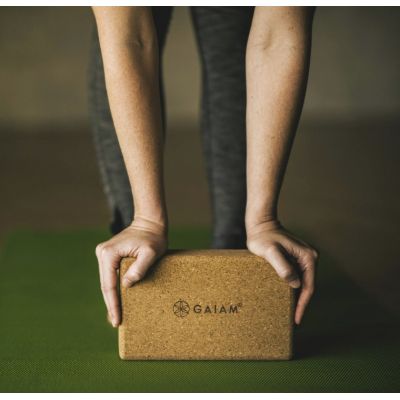 4. GAIAM Kork Yoga Würfel 52292
