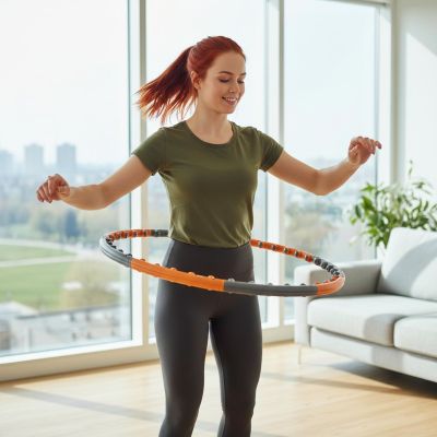 12. BODY SCULPTURE GEWICHTETER HULA HOOP BB 6430