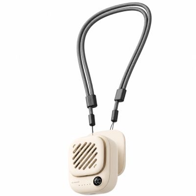 3. Aecooly Click 01 Mini-Nackenventilator – Beige
