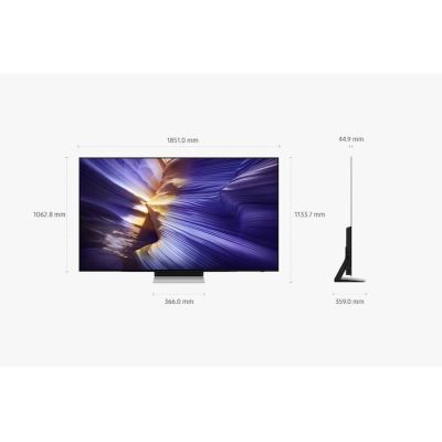 55. Samsung QE77S90F OLED-Fernseher 77 Zoll 4K Ultra HD 144 Hz Tizen Dolby Atmos Schwarz