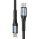6. 3mk Hyper Cable N-SERIES USB-C / USB-C 2m 48V/5A 240W / schwarz