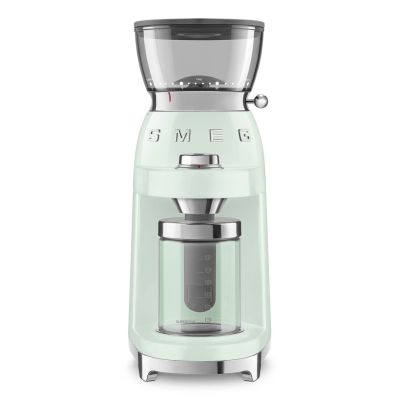 Smeg Kaffeemühle CGF03PGEU, 15 Mahlgrade, 240g Bohnenbeh., 150W, Hellgrün