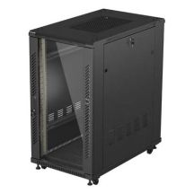 Lanberg FF01-6022-12B 22U Rack, freistehend, schwarz