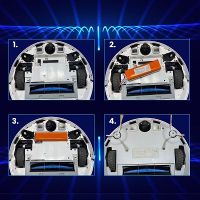 6. Extralink | Akku, Staubsauger-Akkumulator | Ersatz für Xiaomi Mop P/Mop Pro2 Pro 2Pro MJSTS1 14,4 V 5200 mAh [KOPIE]