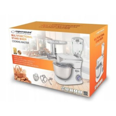 11. Esperanza COOKING MASTER EKM025 (1000W) Planeten-Küchenmaschine zum Zerkleinern