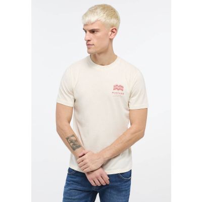 4. Mustang Alex C Print T-Shirt M 1013804-8001