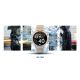 24. VELTORI VT310-1 Damen-Smartwatch, Goldarmband + rosa Silikonarmband