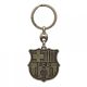 Original lizenzierter FC Barcelona Emblem-Schlüsselanhänger im Retro-Stil B7603