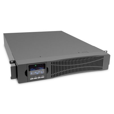 12. Digitus Online Rack-USV 19" LCD, 1500 VA/1500 W, 3x12 V/9 Ah, 8xC13, USB, RS232, RJ45
