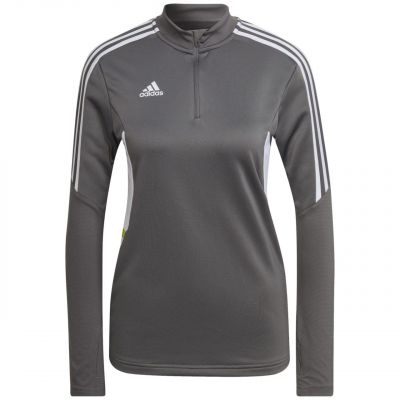 2. Damen adidas Condivo 22 Trainings-Sweatshirt grau HD2308