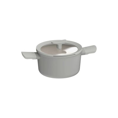 Kasserolle mit Deckel, Farbe: Moonmist, 20 cm, 3,1 l